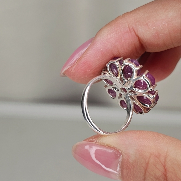 Real Ruby Ring Natural Ruby size 5 - Picture 4 of 12